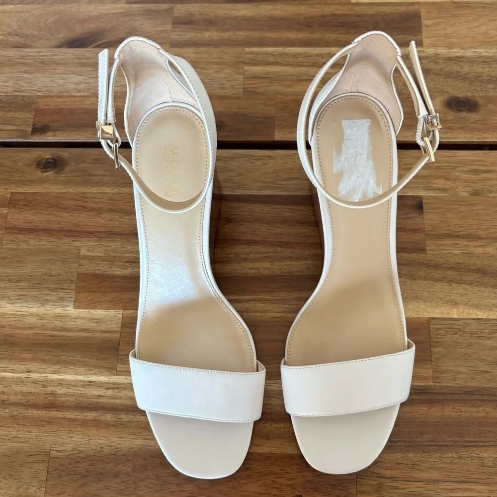 Michael Michael Kors Fiona Wedge Dress Sandals Size‎ 9.5